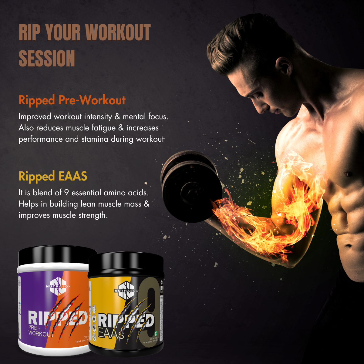Nutrabox Ripped Workout Combo