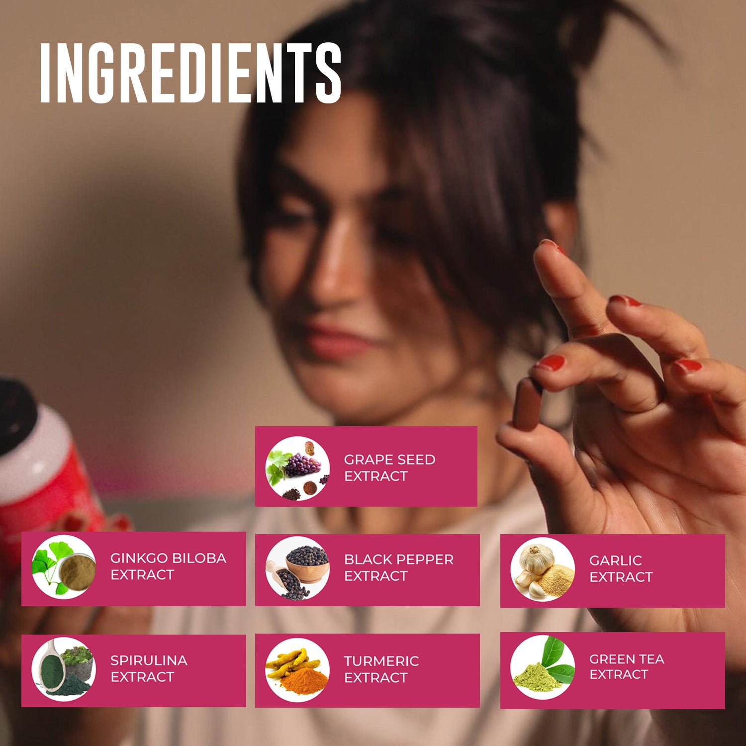 Ingredients of Daily Multivitamins for Women