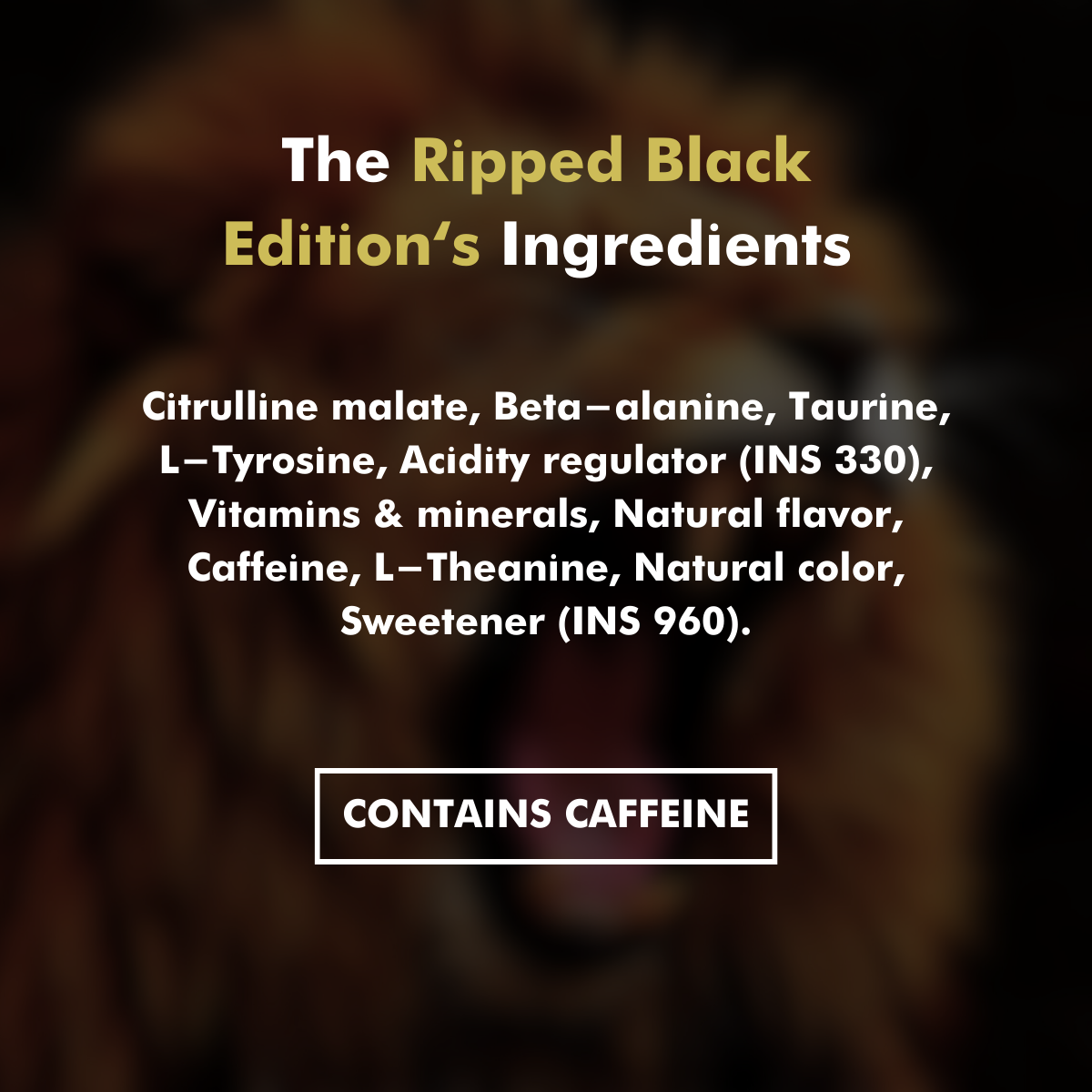 Nutrabox Ripped Pre-Workout Black Edition