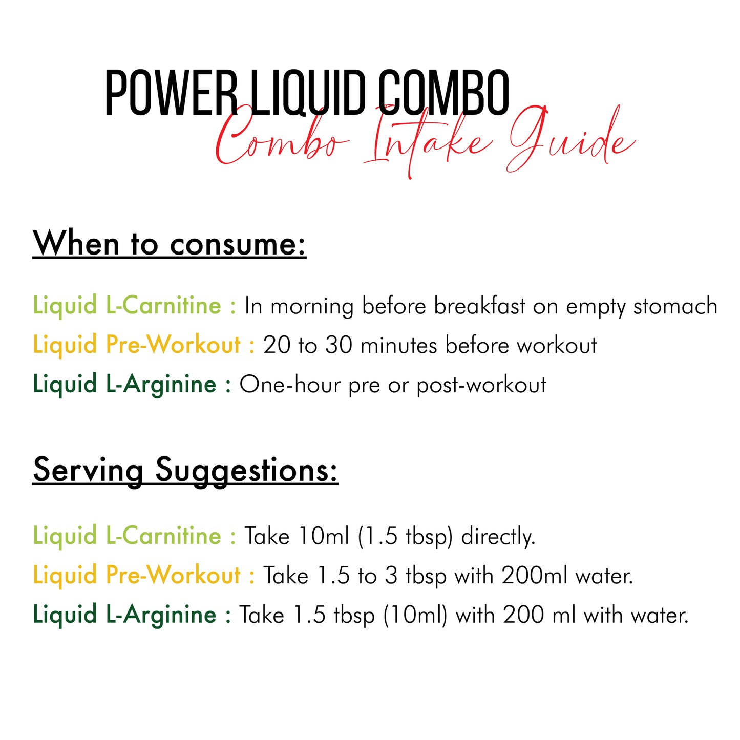 Power Liquid Combo - Nutrabox India