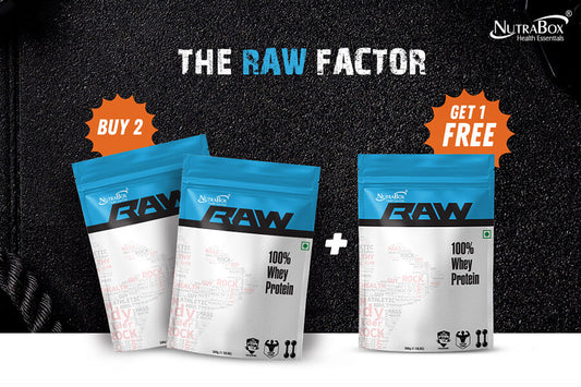 The Raw Factor – Upto 35% off on NutraBox Raw – Buy 2 Get 1 Free