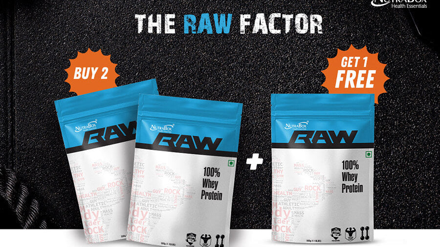 The Raw Factor – Upto 35% off on NutraBox Raw – Buy 2 Get 1 Free