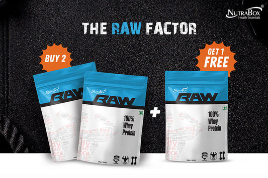 The Raw Factor – Upto 35% off on NutraBox Raw – Buy 2 Get 1 Free