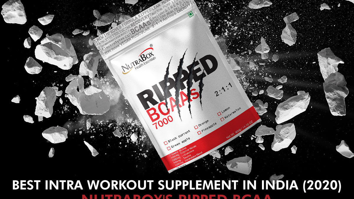 Best Intra Workout Supplements in India - Nutrabox's Ripped BCAA