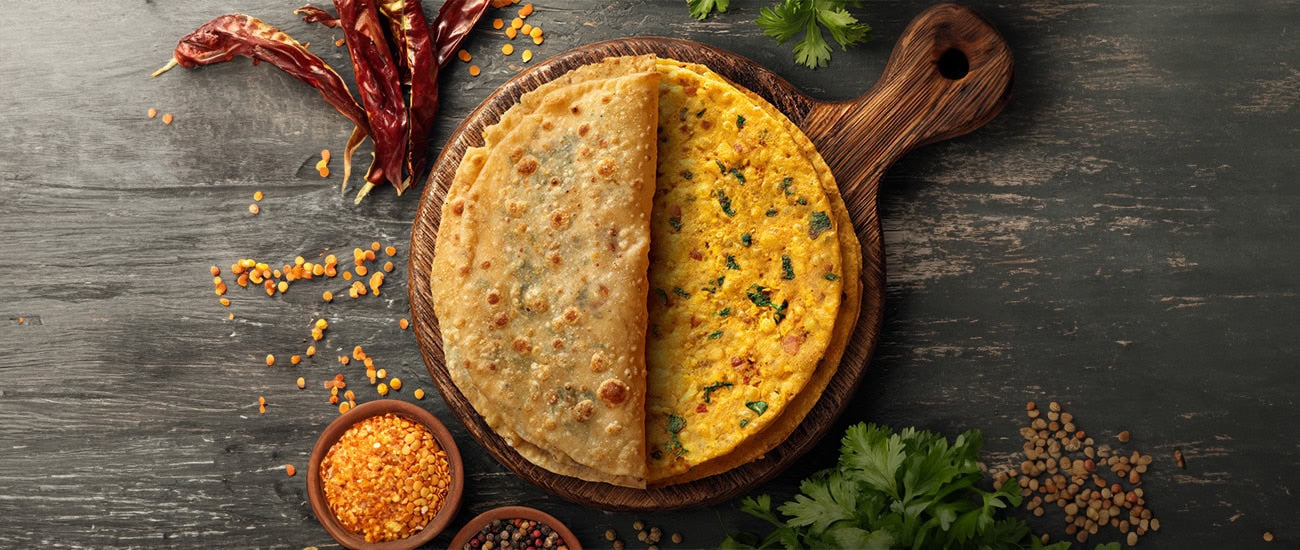 Protein Moong Dal Chilla