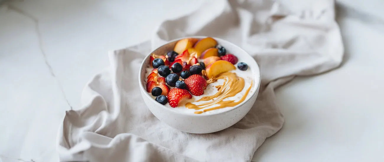 Protein Fruit Custard Bowl