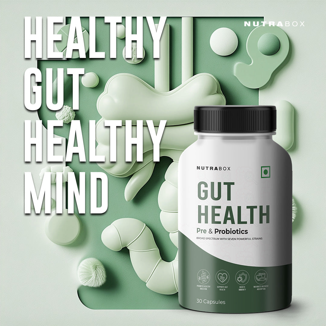 Nutrabox Gut Health Capsules - Pre & Probiotics