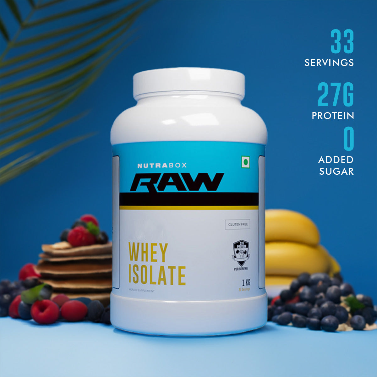 100% Raw Whey Isolate (unflavoured)