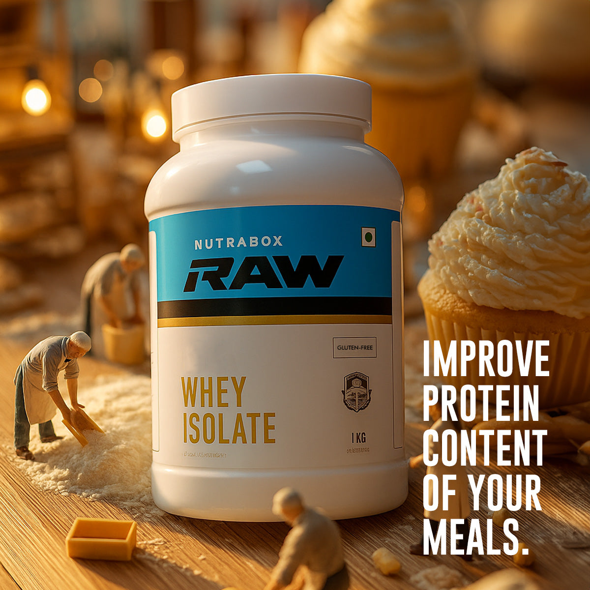 100% Raw Whey Isolate (unflavoured)