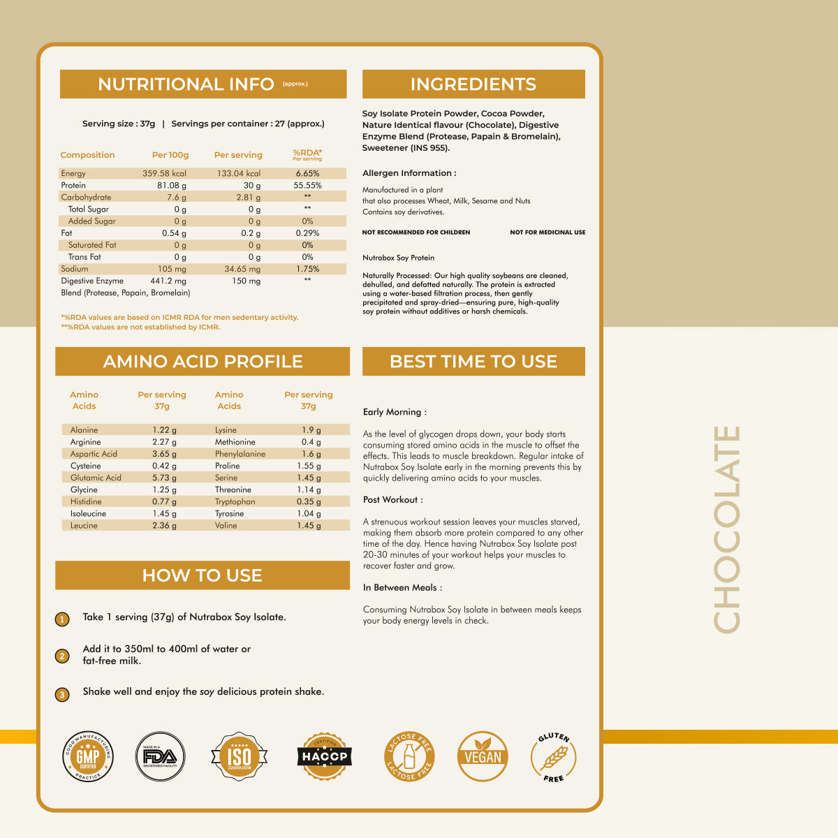 Soy Protein Isolate