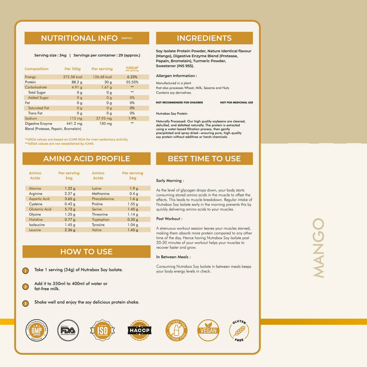 Soy Protein Isolate