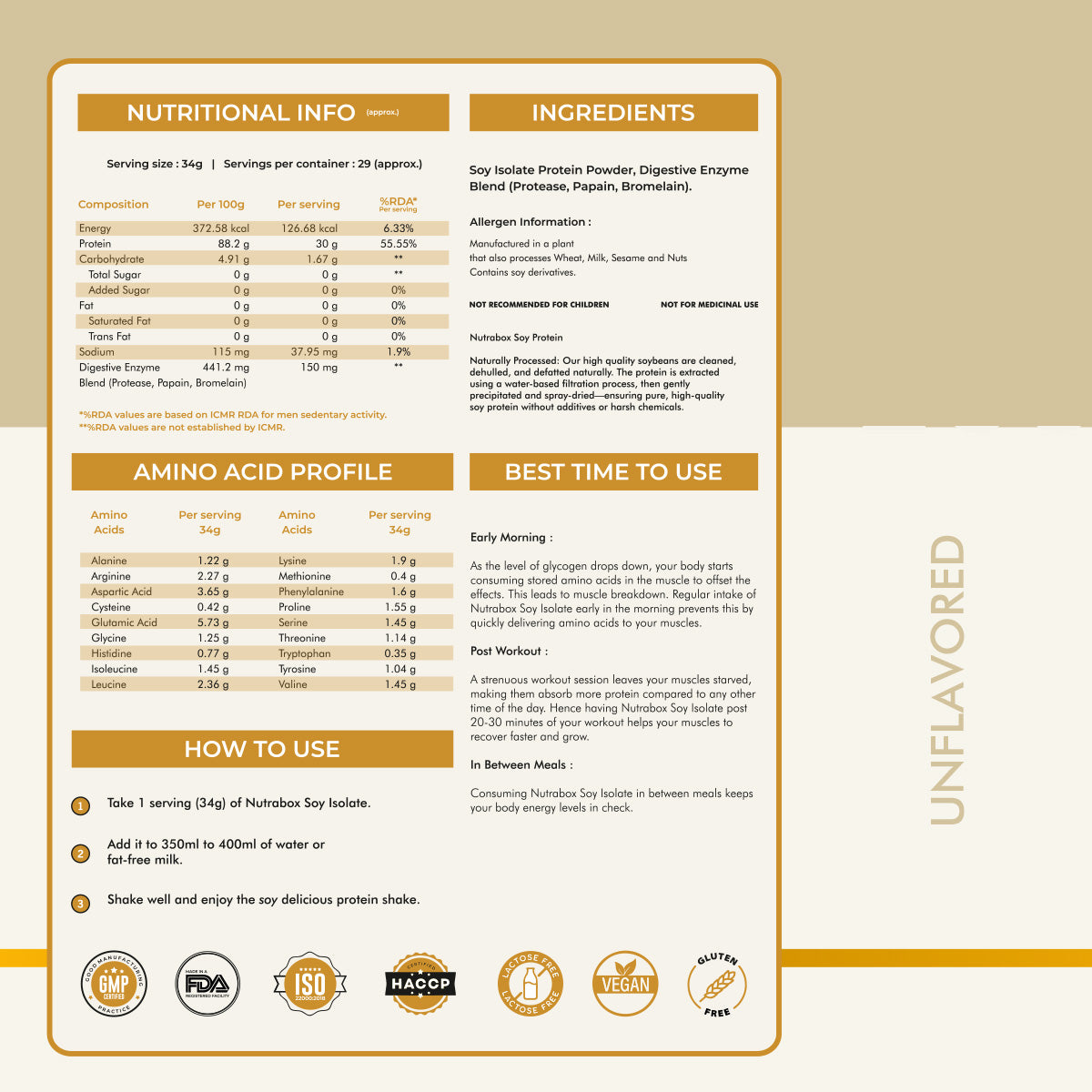 Soy Protein Isolate