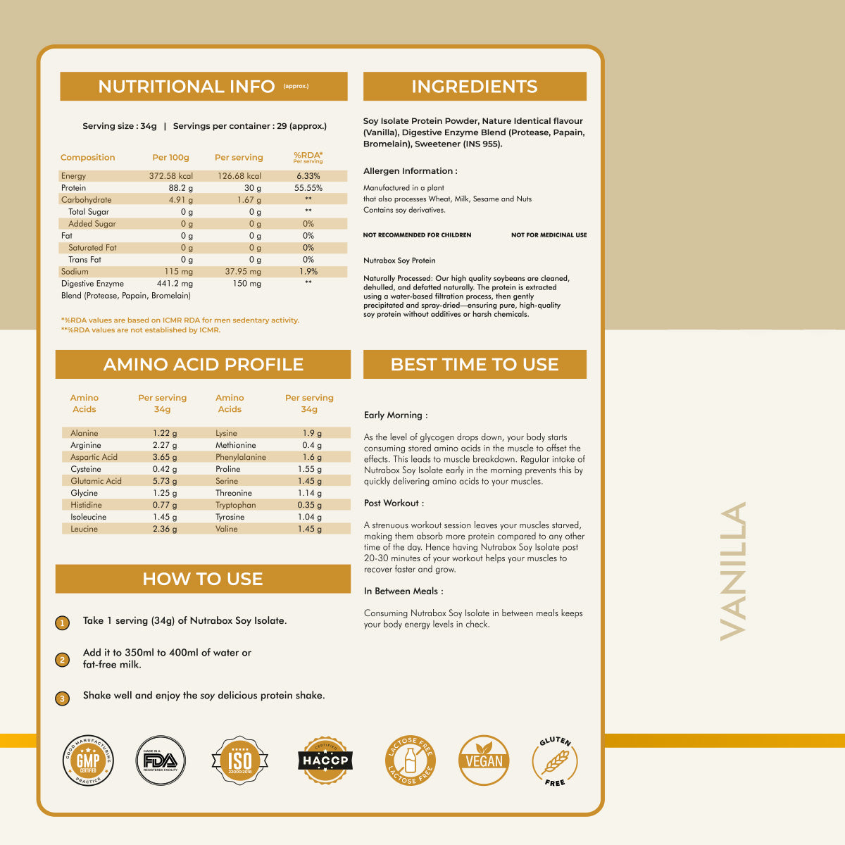 Soy Protein Isolate