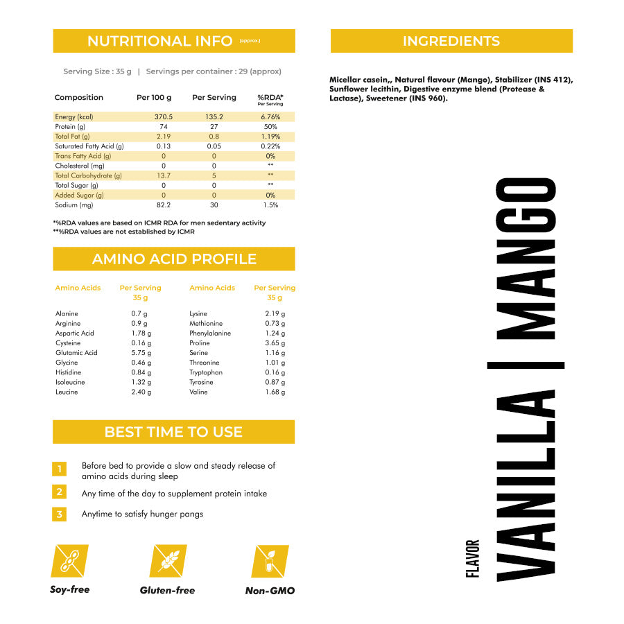 Nutrabox 100% Casein Protein