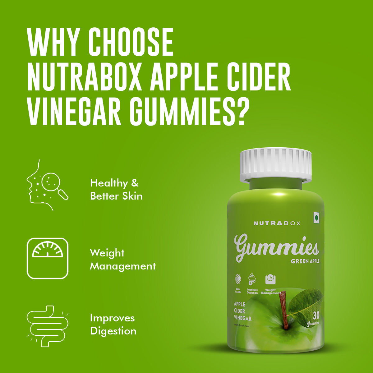 Why choose Nutrabox Apple Cider Vinegar Gummies?