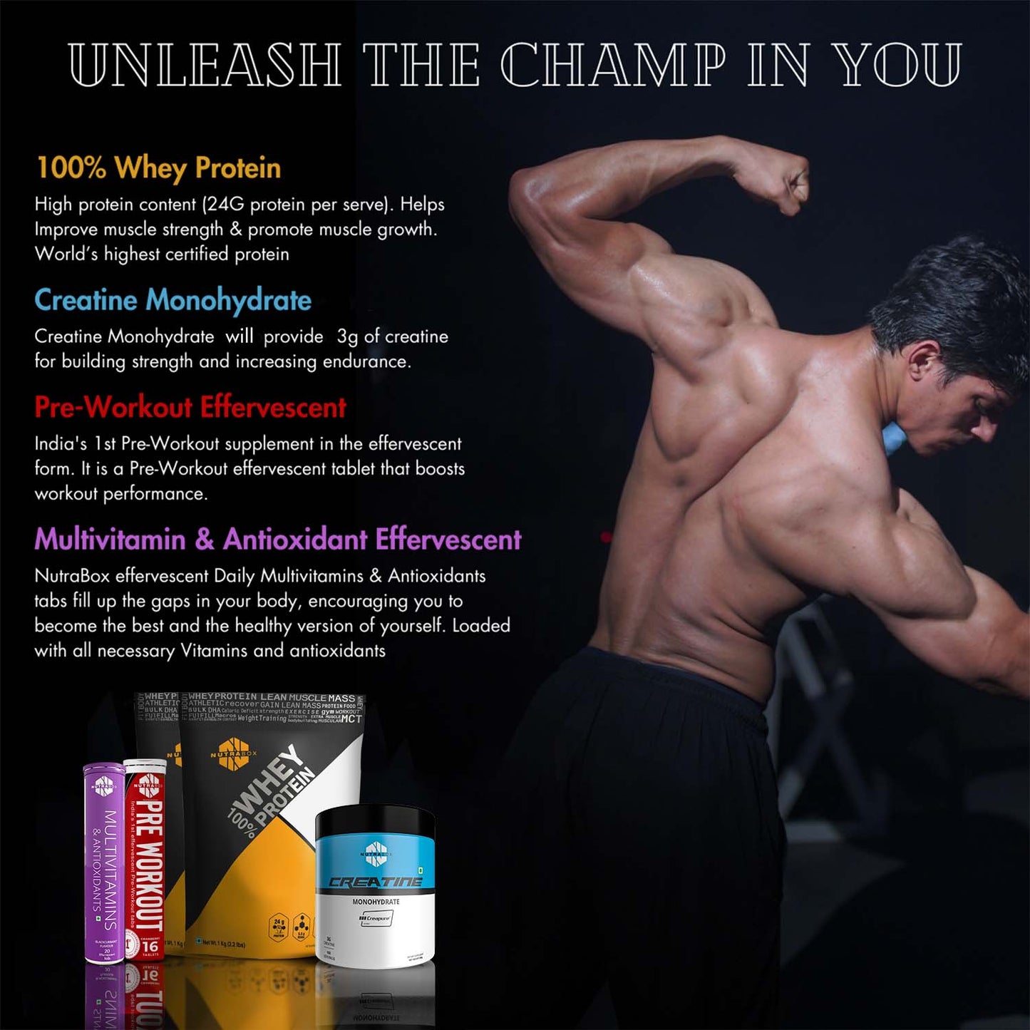 Nutrabox Champ Combo (Creapure)