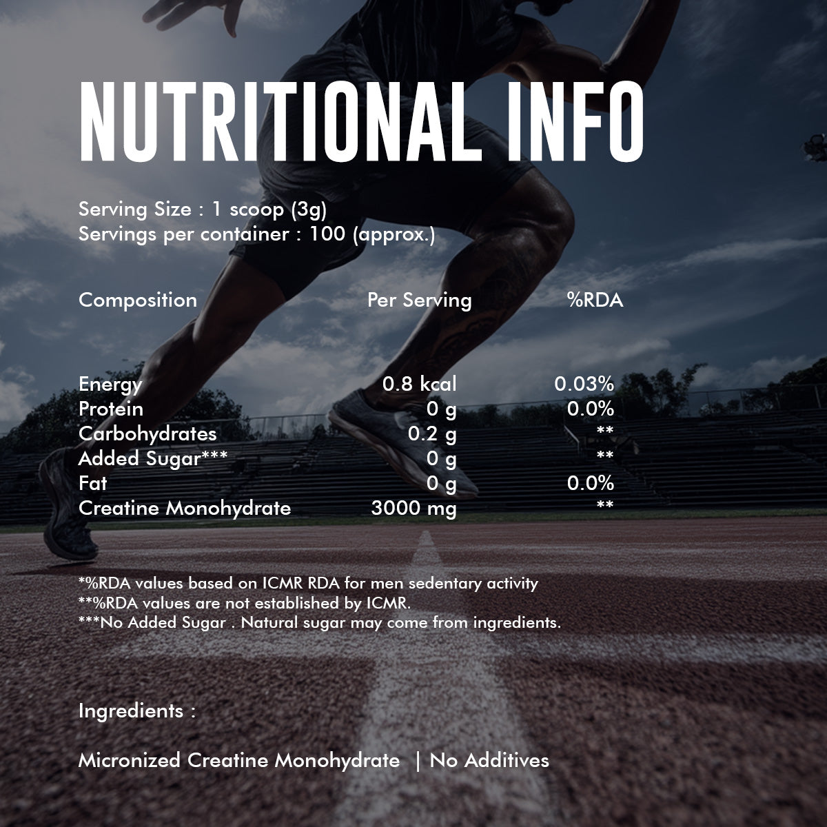 Creatine Monohydrate made with Creapure®