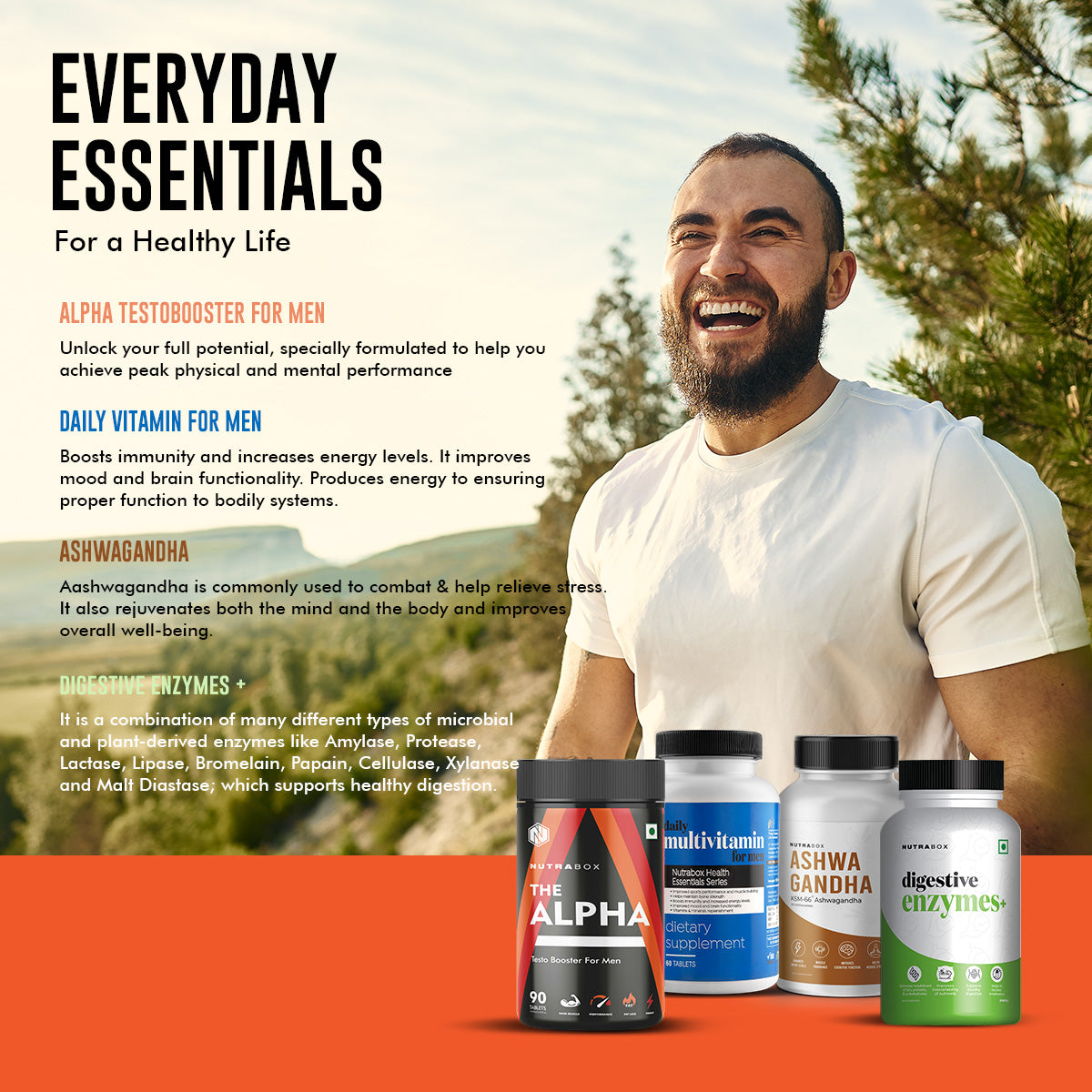 Benefits of Daily Essentials Combo for Men