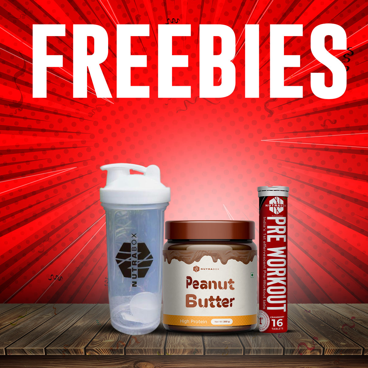 Freebies with Raw Whey Isolate