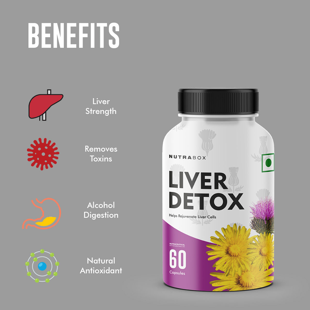 Nutrabox Liver Detox Capsules