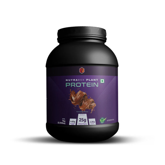 Nutrabox 100% Plant based protein 1kg (25 grams Protein per serving)