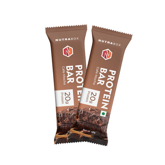 Nutrabox 20G Protein Bar Cafe Mocha - Pack of 2