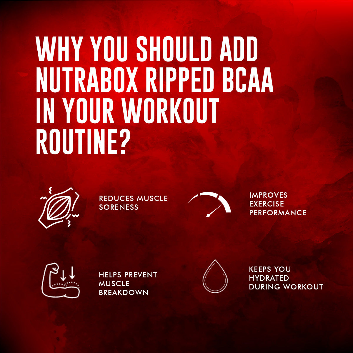 Why you should add Nutrabox Ripped BCAA in your workout routine?
