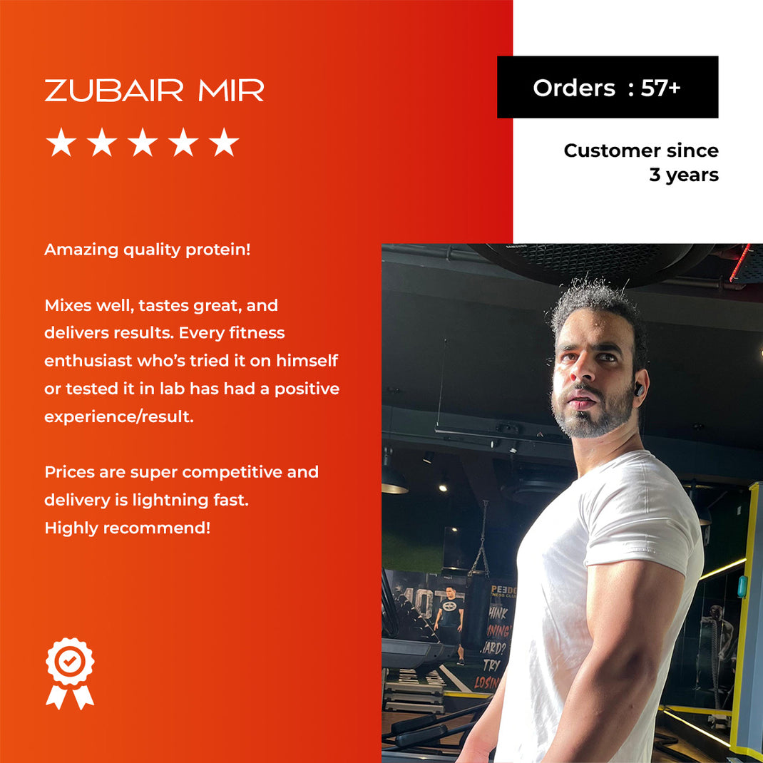 Makers of World's Highest Certified Whey Protein