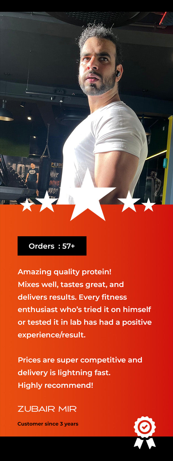 Makers of World's Highest Certified Whey Protein