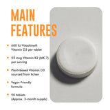 Vitamin D3 (Vitashine) + K2