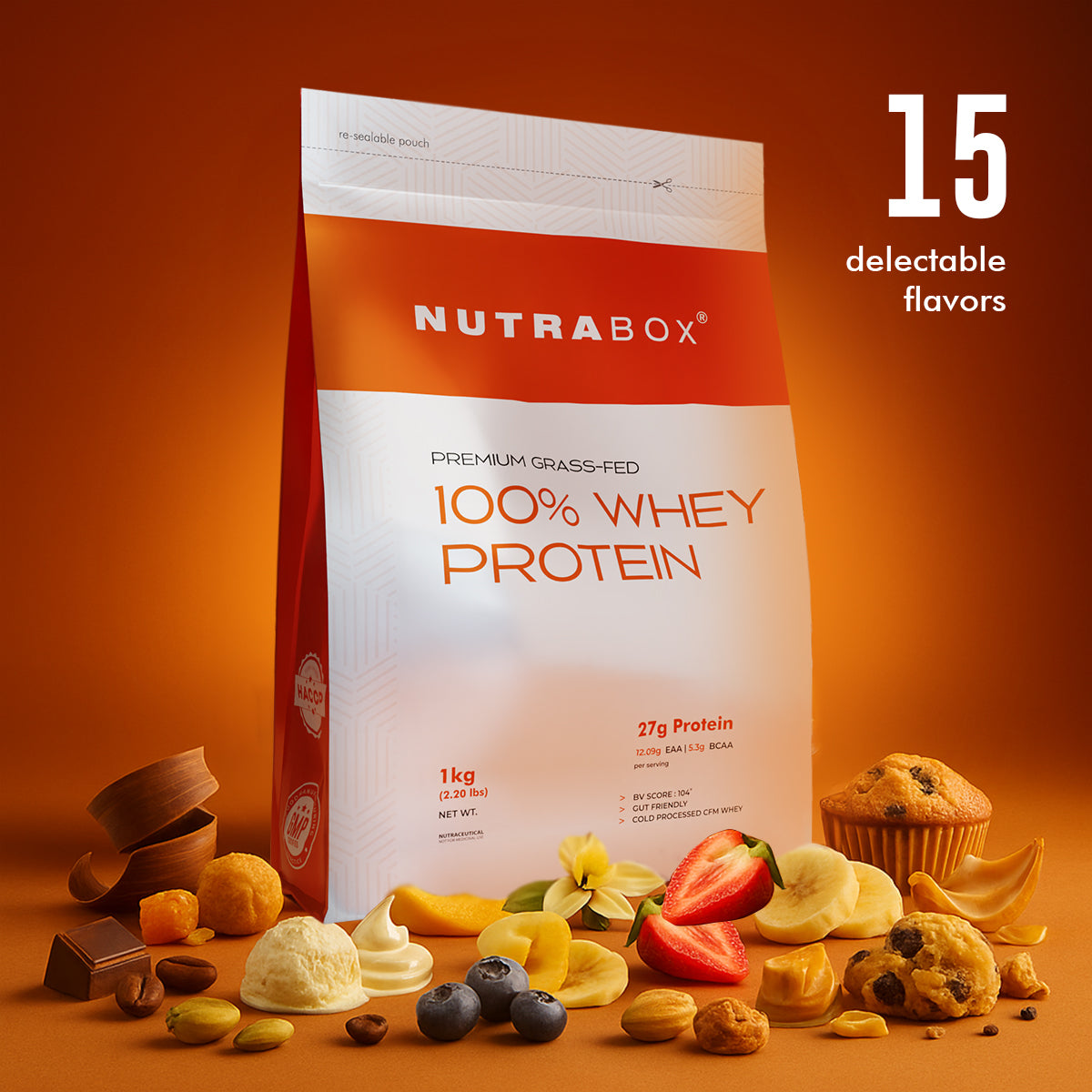 100% Whey Protein 3kg (Assorted)