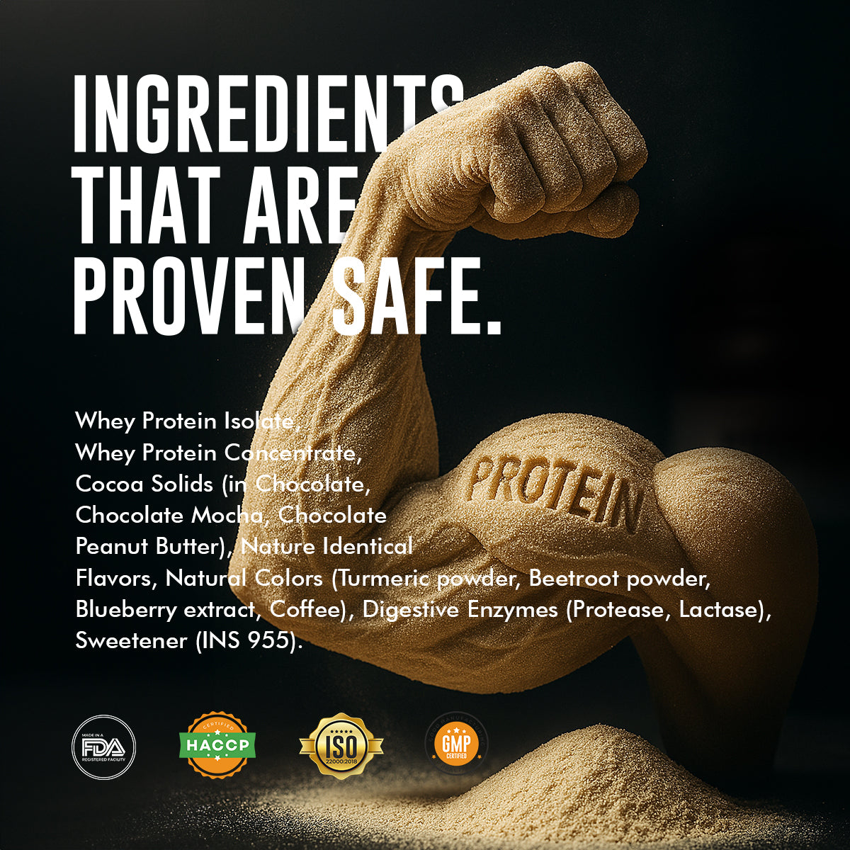 100% Whey Protein 3kg (Assorted)