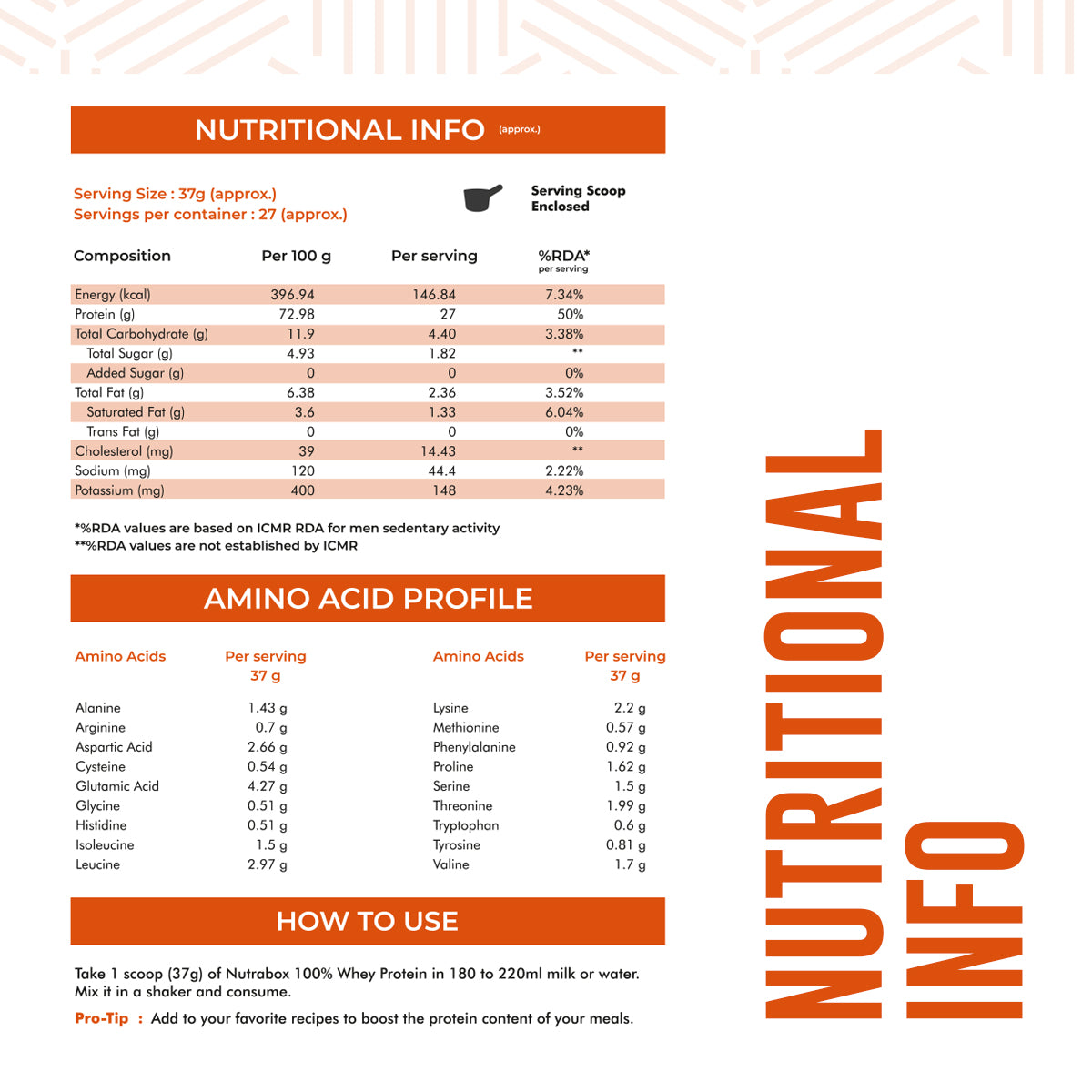 100% Whey Protein 3kg (Assorted)