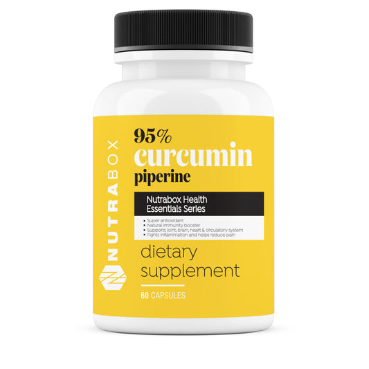Immunity Boosting 95% Curcumin and Piperine (60 Capsules)