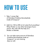 Creatine Monohydrate made with Creapure®