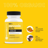Immunity Boosting 95% Curcumin and Piperine (60 Capsules)