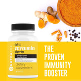 Immunity Boosting 95% Curcumin and Piperine (60 Capsules)