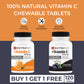 Best Vitamin C tablet 500mg - 60 vitamin c chewable tablets (Buy 1 Get 1 Free)
