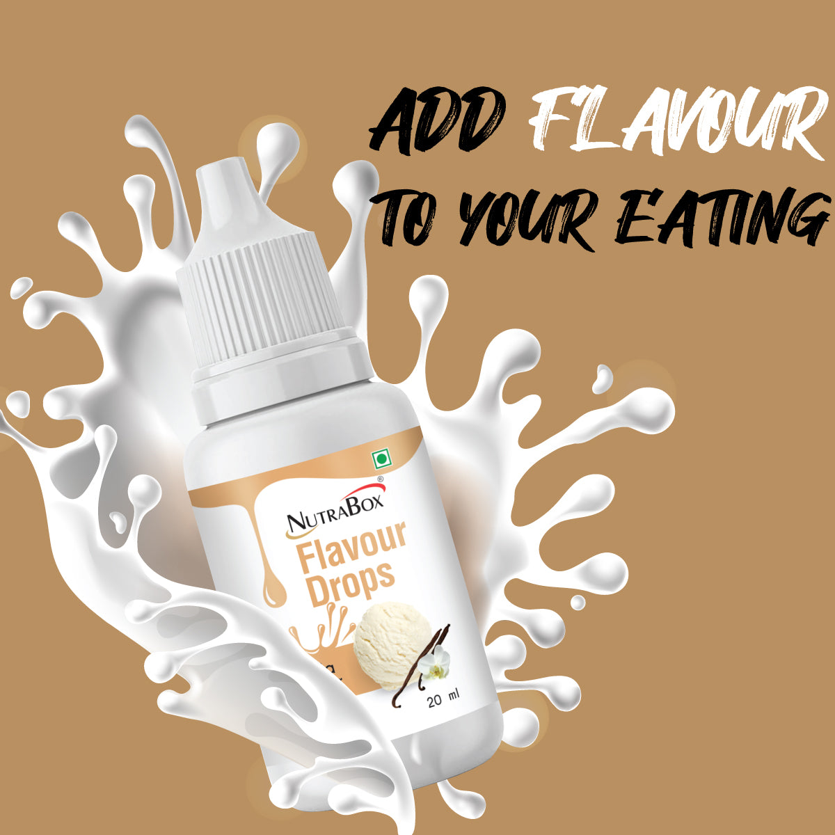 Flavour Drops - Vanilla - Nutrabox India